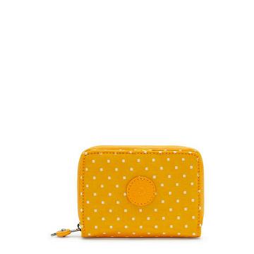 Kipling Money Love Classic Printed Small Wallet Wallets Soft Dot Yellow | AU 2199OK